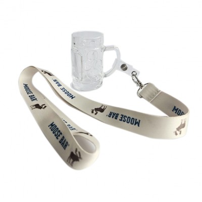 MOOSE BAR - Lanyard met shotglas