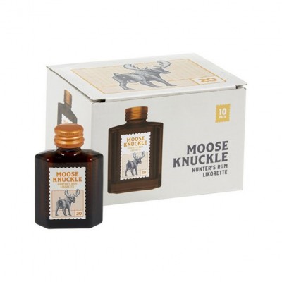 Moose Knuckle - Hunters Rum Likorette 20° ( 10 stuks )